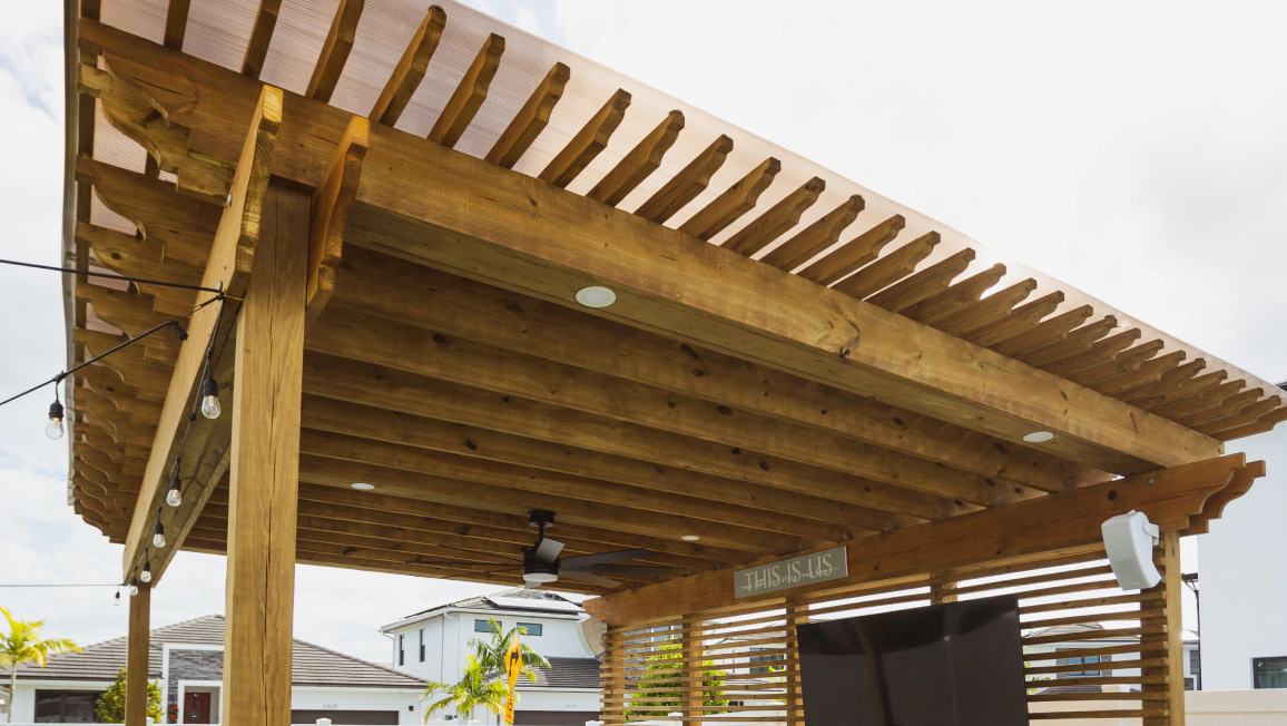 Wood Pergola (1)