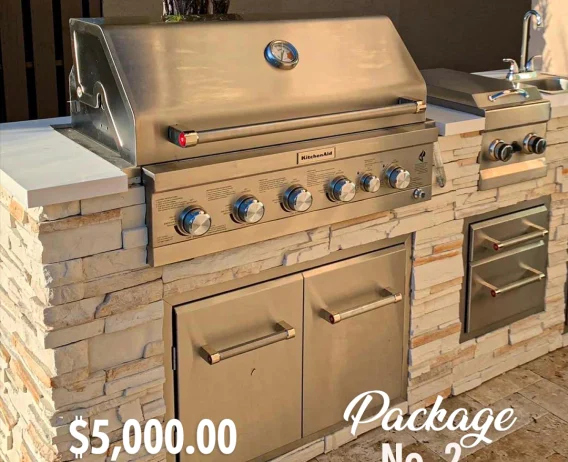 outdoor kitchen package 2