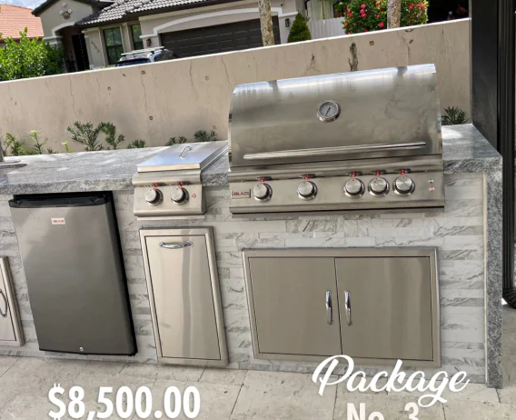 outdoor kitchen package 3
